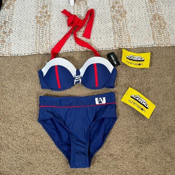 Hot Topic Other - Hot Topic My Hero Academia Funimation U.A. Uniform Swimsuit Bikini Set